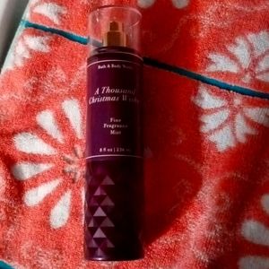 Bath and body works perfume. (A thousand Christmas wishes) brand new.